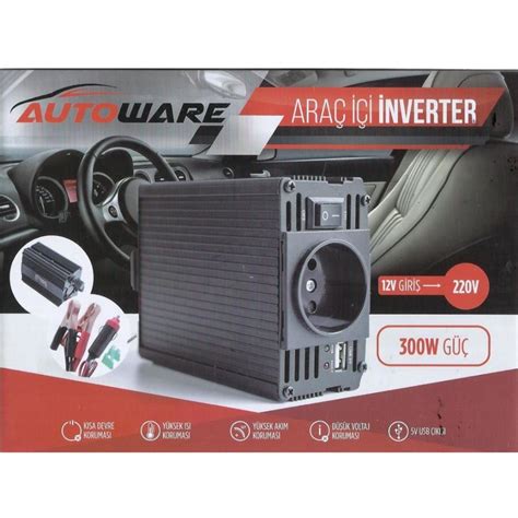 Autoware araç içi inverter 300w